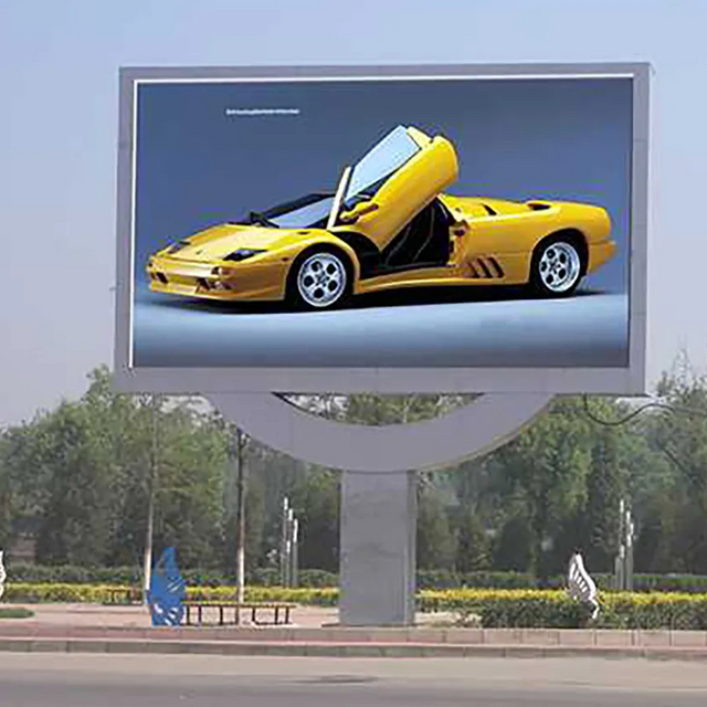 LED vonkajšia veľkoplošn&aacute; obrazovka Vysoko kvalitn&yacute; nov&yacute; dizajn 3D vonkajšia LED obrazovka Vodotesn&yacute; billboard