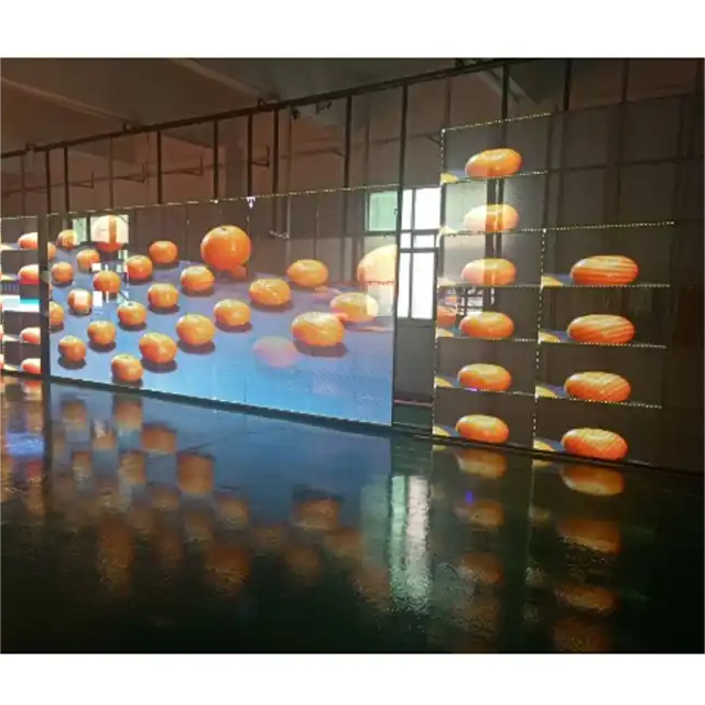 Прозирни ЛЕД екран за одржавање са предње стране за лако одржавање