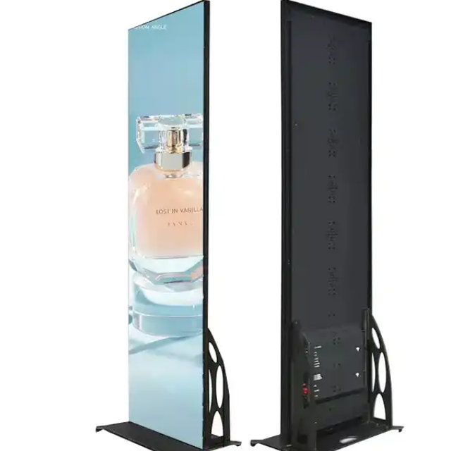 Қонақтарды тартуға арналған саябақ шамының полюсі LED дисплейлері