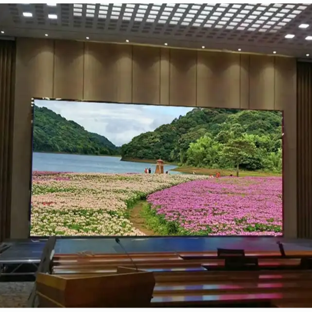 จอแสดงผล LED ในร่มความละเอียดสูงช่วยเพิ่มประสบการณ์การมองเห็นของสภาพแวดล้อมภายในอาคาร