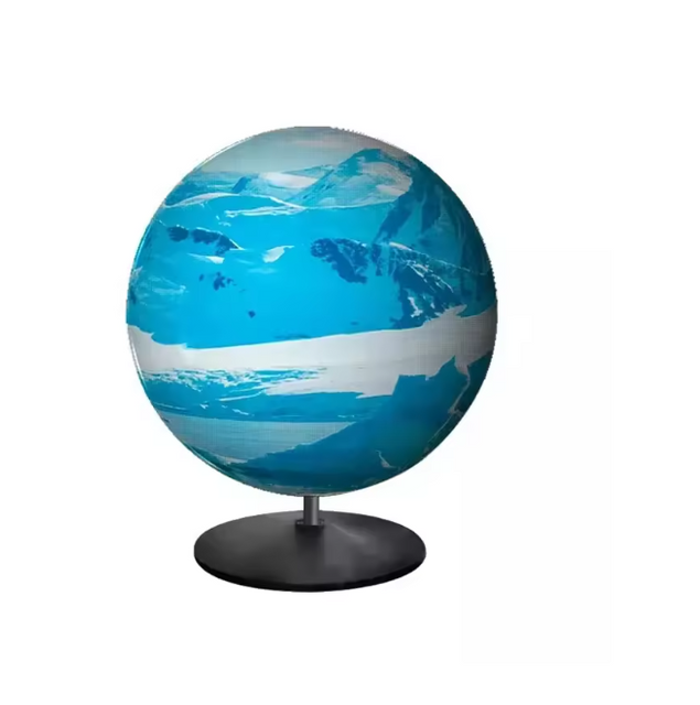 Εσωτερικός χώρος P1.5 P2 P2.5 P3 P4 P5 Led Digital Ball 4M Video Wall Rgb 3D Globe Globes Μεγάλη οθόνη Led Sphere Dome Led οθόνη